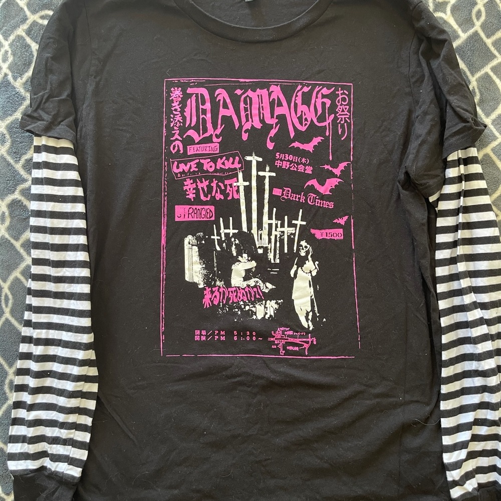 Widow Damage Long Sleeve T-Shirt Medium